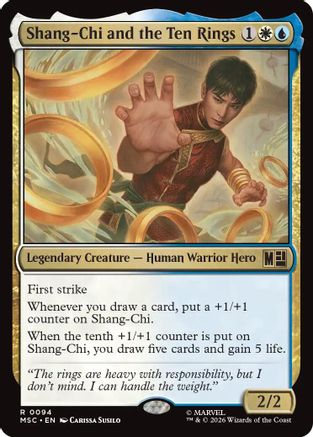 Shang-Chi and the Ten Rings [MSC 094]  Foil