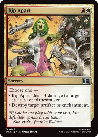 Rip Apart [MSC 187]  Foil
