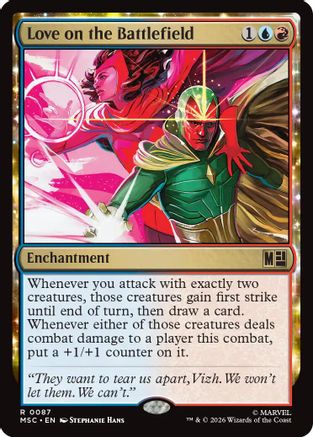Love on the Battlefield (Surge Foil) [MSC 087]  Foil