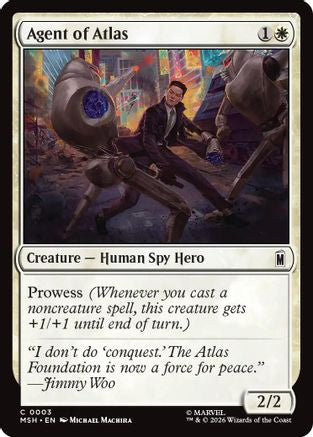 Agent of Atlas [MSH 003]  Foil