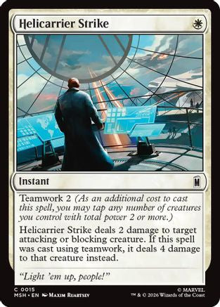 Helicarrier Strike [MSH 015]  Foil