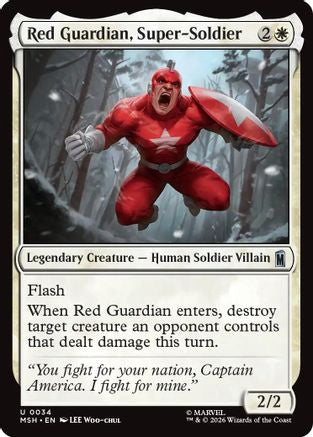 Red Guardian, Super-Soldier [MSH 034]