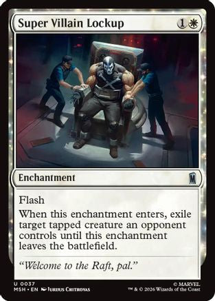 Super Villain Lockup [MSH 037]  Foil