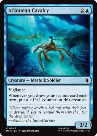 Atlantean Cavalry [MSH 045]  Foil