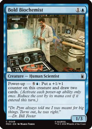 {@C} Bold Biochemist (Foil) [Marvel Super Heroes] [MSH 048]