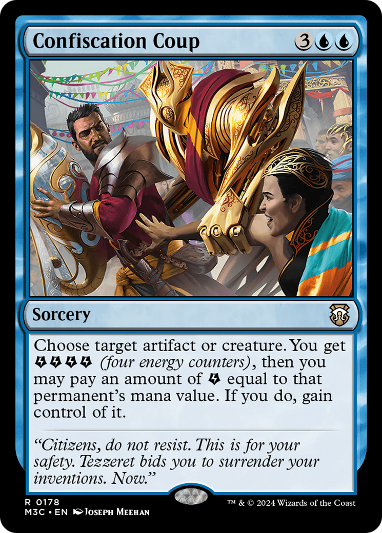 {R} Confiscation Coup [Modern Horizons 3 Commander][M3C 178]