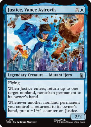 Justice, Vance Astrovik [MSH 061]