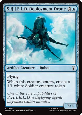 S.H.I.E.L.D. Deployment Drone [MSH 073]  Foil