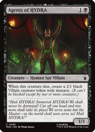 {@C} Agents of HYDRA [Marvel Super Heroes] [MSH 085]