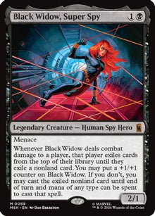 {@@MSH R} Black Widow, Super Spy [MSH 089]