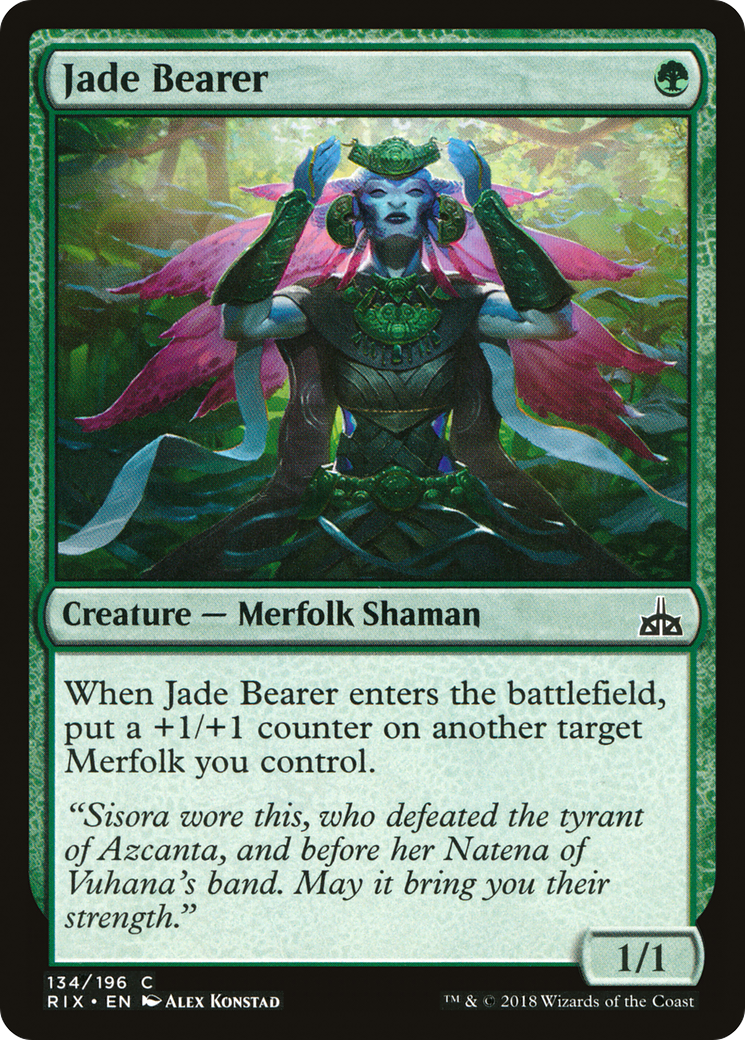 {C} Jade Bearer [Rivals of Ixalan][RIX 134]