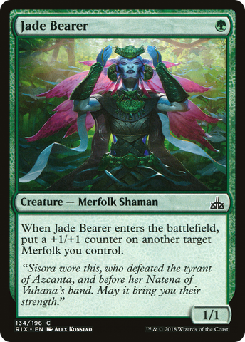 {C} Jade Bearer [Rivals of Ixalan][RIX 134]