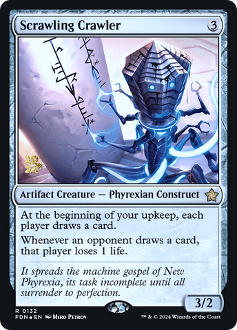 {@R} Scrawling Crawler [Foundations Prerelease Promos][PR FDN 132]
