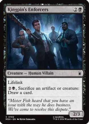 Kingpin's Enforcers [MSH 102]  Foil
