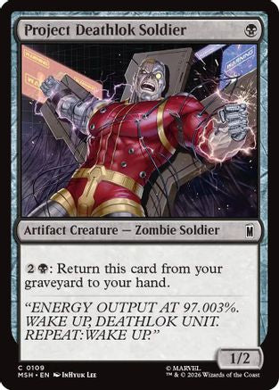 Project Deathlok Soldier [MSH 109]