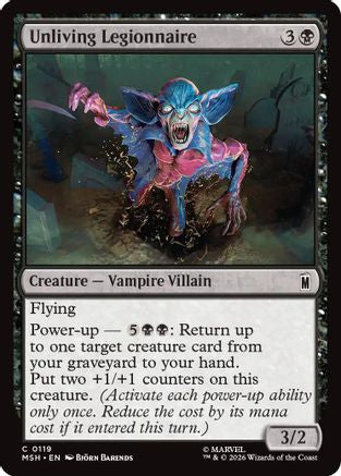 Unliving Legionnaire [MSH 119]  Foil