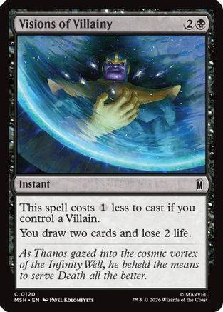 Visions of Villainy [MSH 120]  Foil