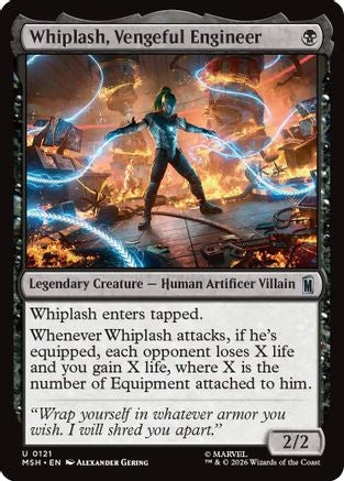 Whiplash, Vengeful Engineer [MSH 121]