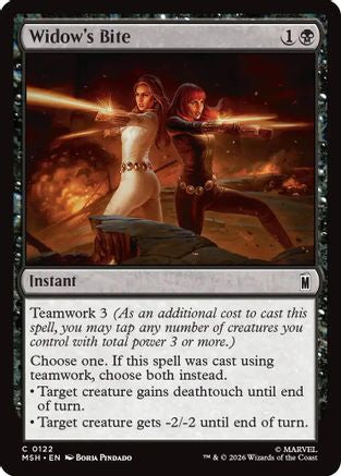 {@C} Widow's Bite (Foil) [Marvel Super Heroes] [MSH 122]