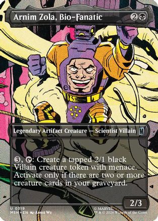 Arnim Zola, Bio-Fanatic (Borderless) [MSH 319]