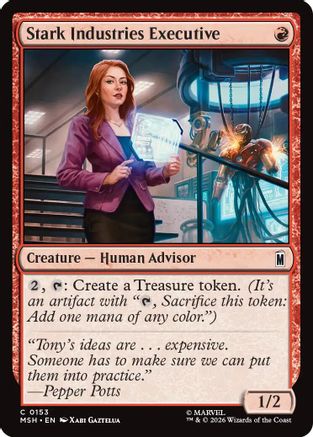 {@C} Stark Industries Executive [Marvel Super Heroes] [MSH 153]