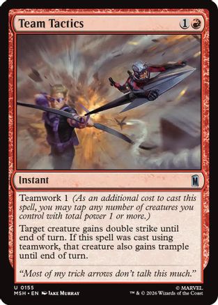 Team Tactics [MSH 155]  Foil