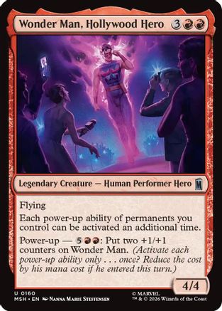 Wonder Man, Hollywood Hero [MSH 160]