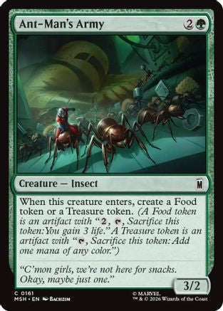 Ant-Man's Army [MSH 161]  Foil