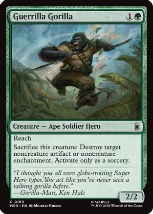 Guerrilla Gorilla [MSH 169]  Foil