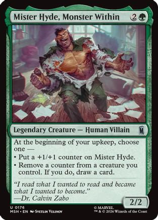 Mister Hyde, Monster Within [MSH 176]