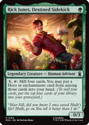 Rick Jones, Destined Sidekick [MSH 184]  Foil