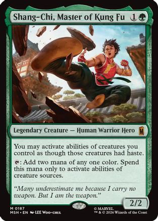 Shang-Chi, Master of Kung Fu [MSH 187]