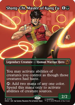 Shang-Chi, Master of Kung Fu (Borderless) (0370) [MSH 370]