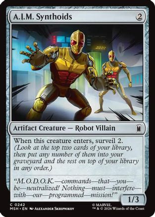 A.I.M. Synthoids [MSH 242]  Foil