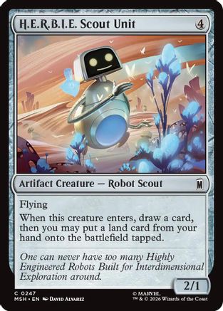 H.E.R.B.I.E. Scout Unit [MSH 247]  Foil