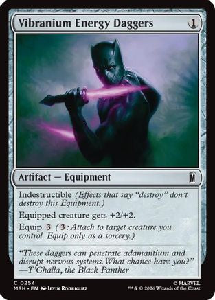 Vibranium Energy Daggers [MSH 254]  Foil