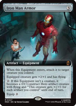 Iron Man Armor (Extended Art) [MSH 427]