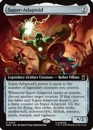 Super-Adaptoid (Extended Art) [MSH 428]  Foil