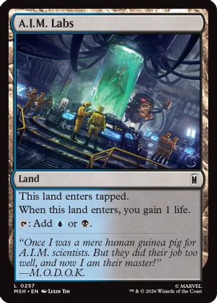 A.I.M. Labs [MSH 257]  Foil