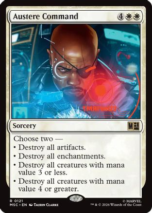 Austere Command [MSC 121]