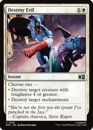 Destroy Evil [MSC 128]