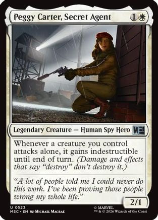 Peggy Carter, Secret Agent [MSC 523]