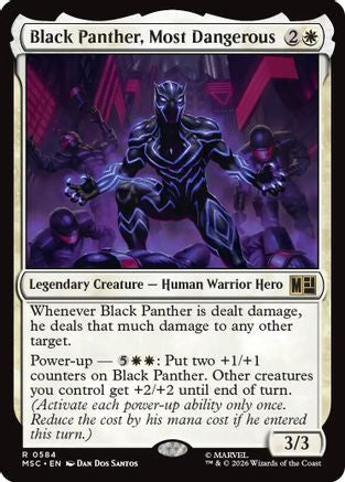 Black Panther, Most Dangerous [MSC 584]