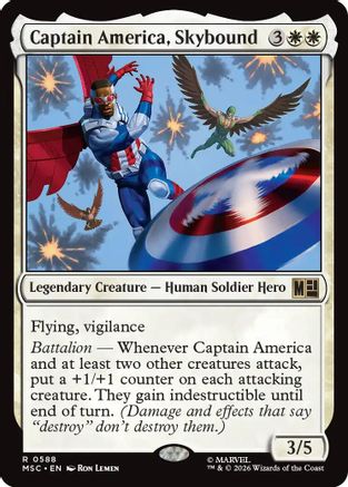 Captain America, Skybound [MSC 588]