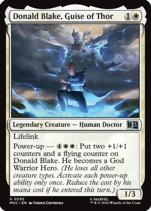 Donald Blake, Guise of Thor [MSC 592]