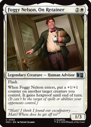 Foggy Nelson, On Retainer [MSC 594]