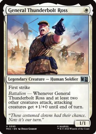 General Thunderbolt Ross [MSC 595]  Foil