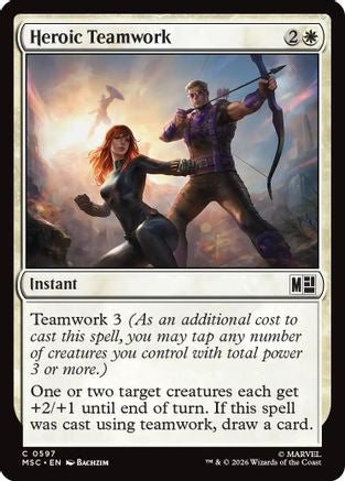 Heroic Teamwork [MSC 597]  Foil