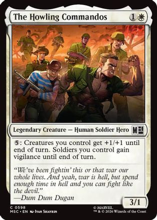 The Howling Commandos [MSC 598]  Foil