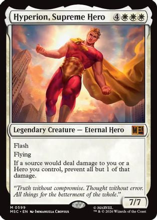 Hyperion, Supreme Hero [MSC 599]  Foil